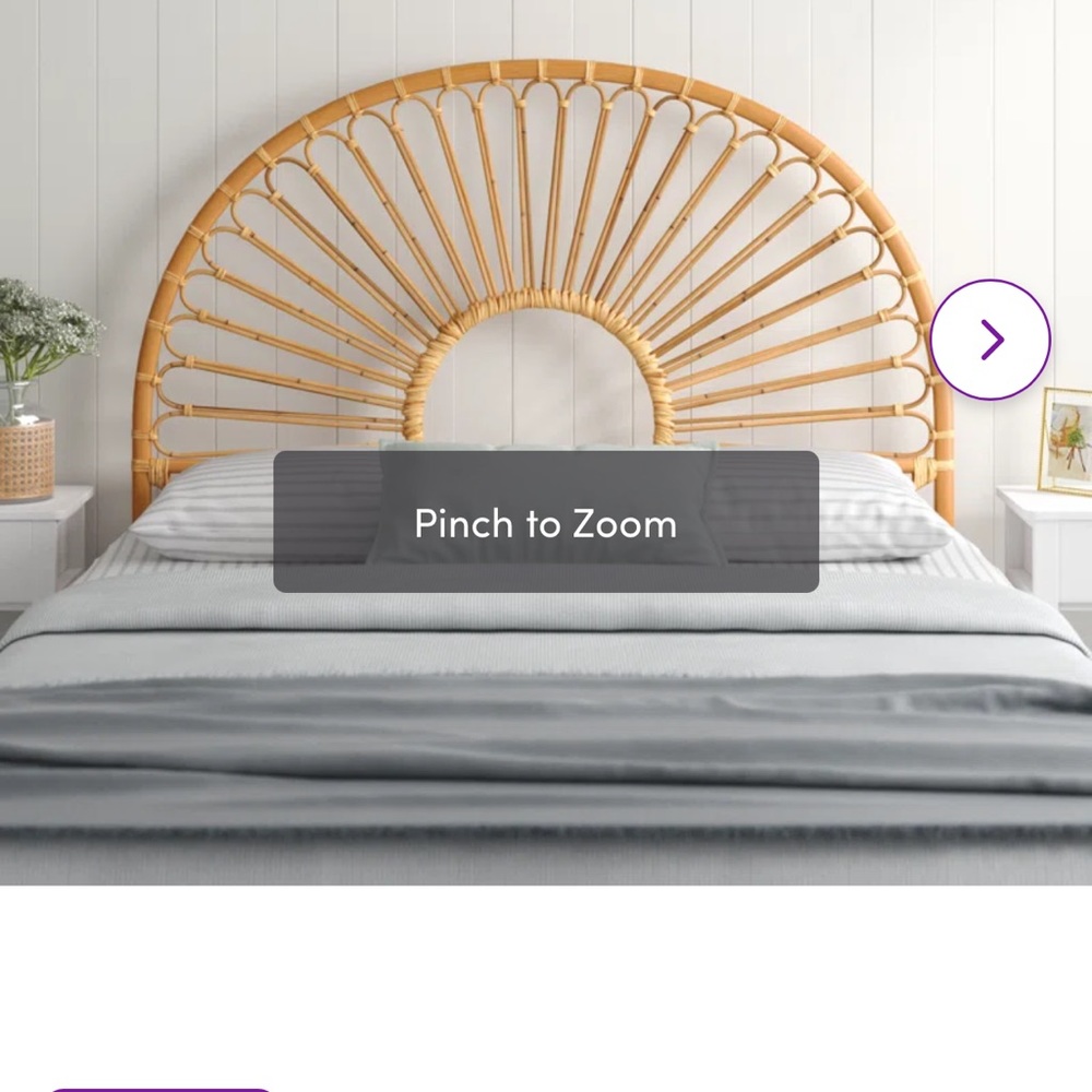 Wayfair headboard - Picture 2 of 3